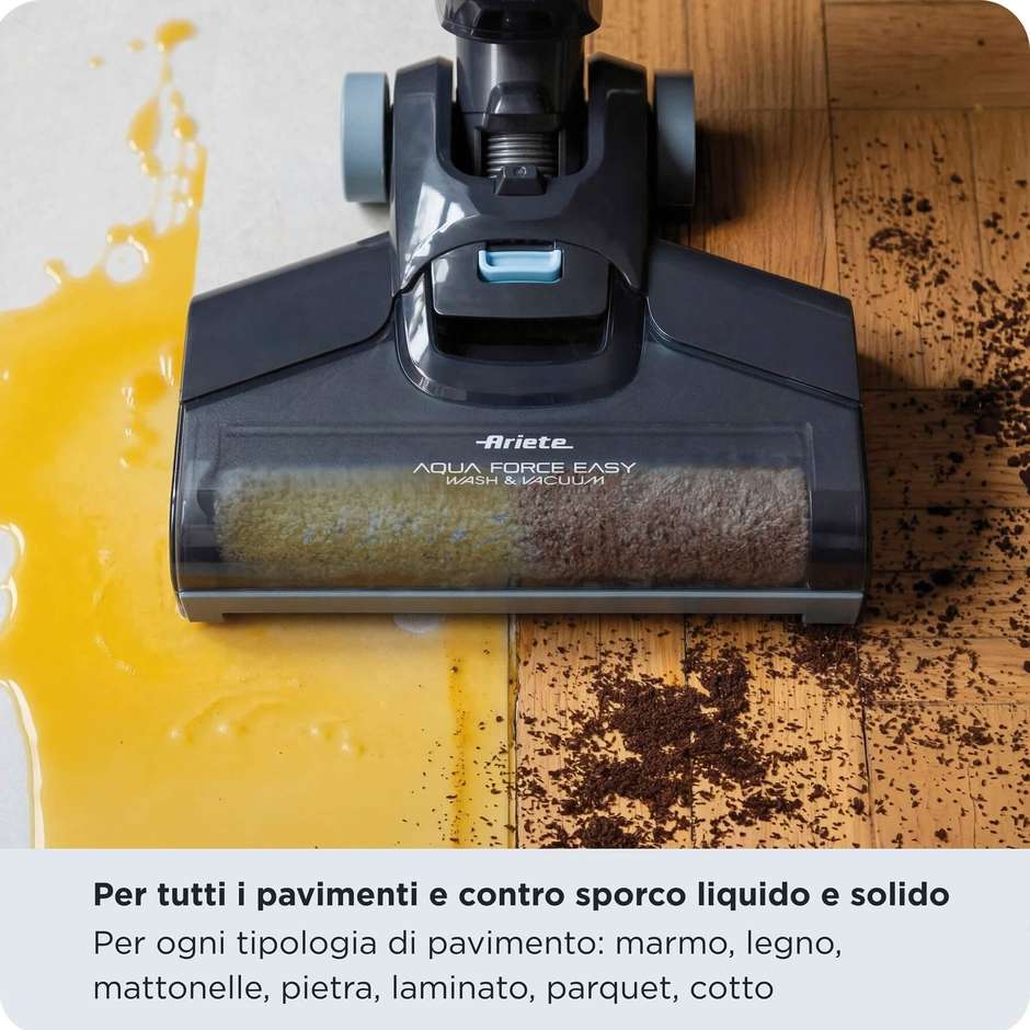 Ariete 2487 Aquaforce Easy Wash & Vacuum lavapavimenti con filo 600 W
