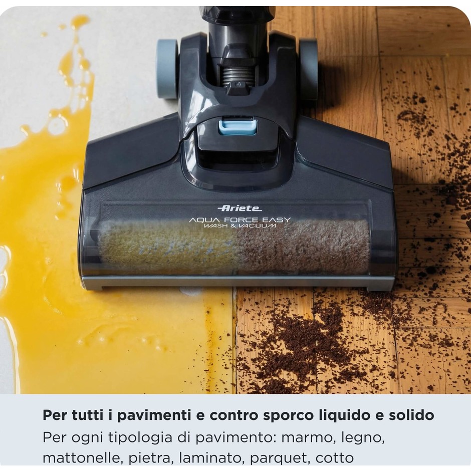 Ariete 2487 Aquaforce Easy Wash & Vacuum lavapavimenti con filo 600 W