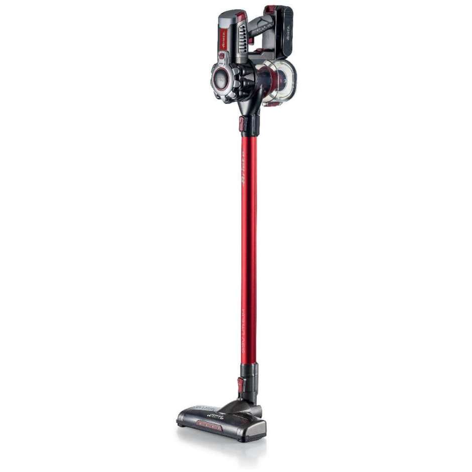 Ariete 2757 Scopa elettrica a batteria ricaricabile Capacitàà 1 litro Potenza 120 W colore rosso e nero