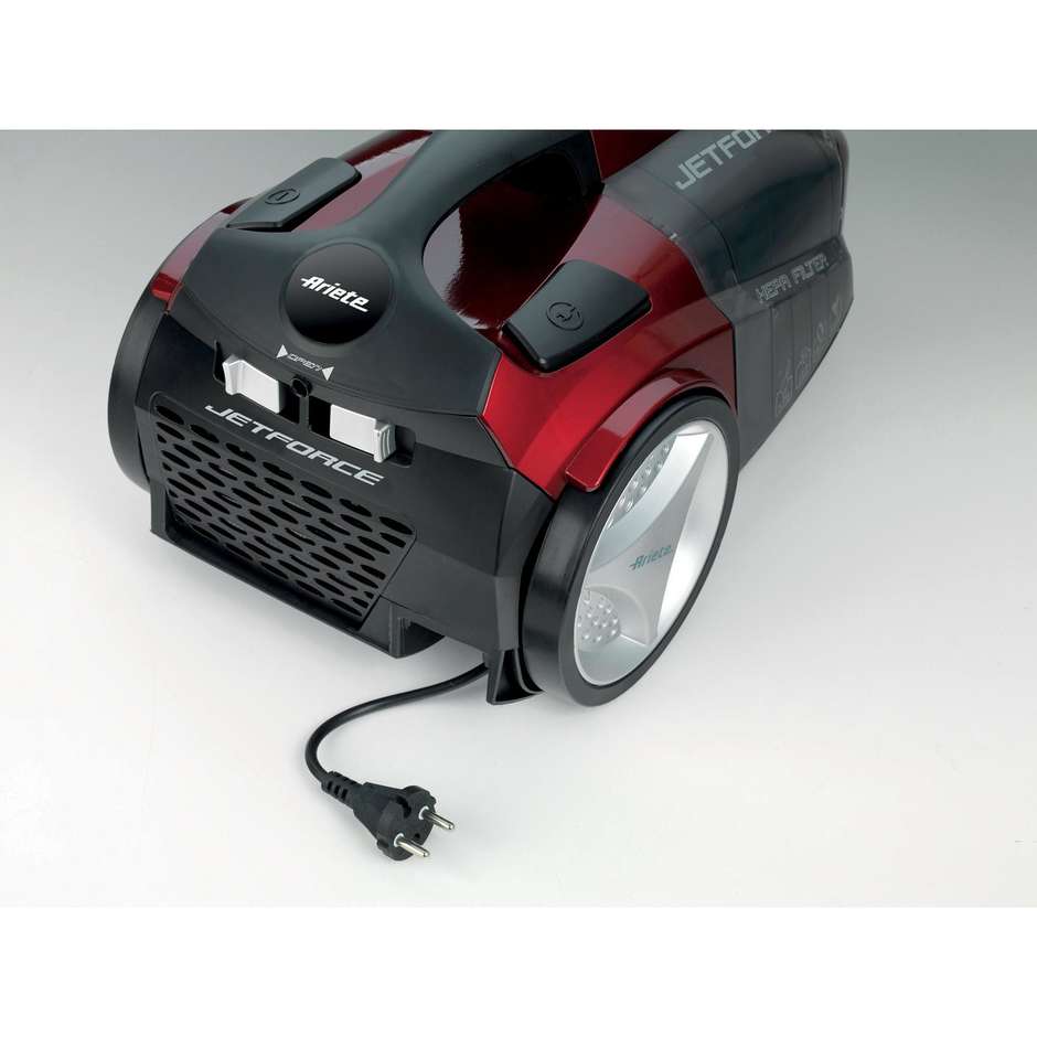 Ariete 2791 Jet Force aspirapolvere ciclonico senza sacco, 800 W, 2,5 L, HEPA