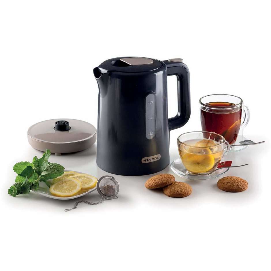 Ariete 2846 Bollitore Potenza 2200 W Capacitàa 1,7 Lt Colore Grigio
