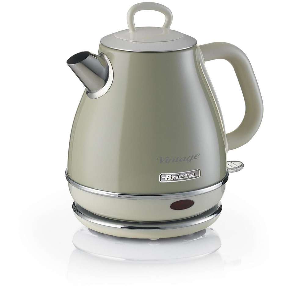 Ariete 2868/3BEIGE Bollitore Elettrico Senza Fili 1,7 Litri Inox