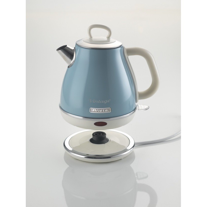 Ariete 2868 Vintage bollitore capacità 1 litro potenza 1630 Watt colore celeste