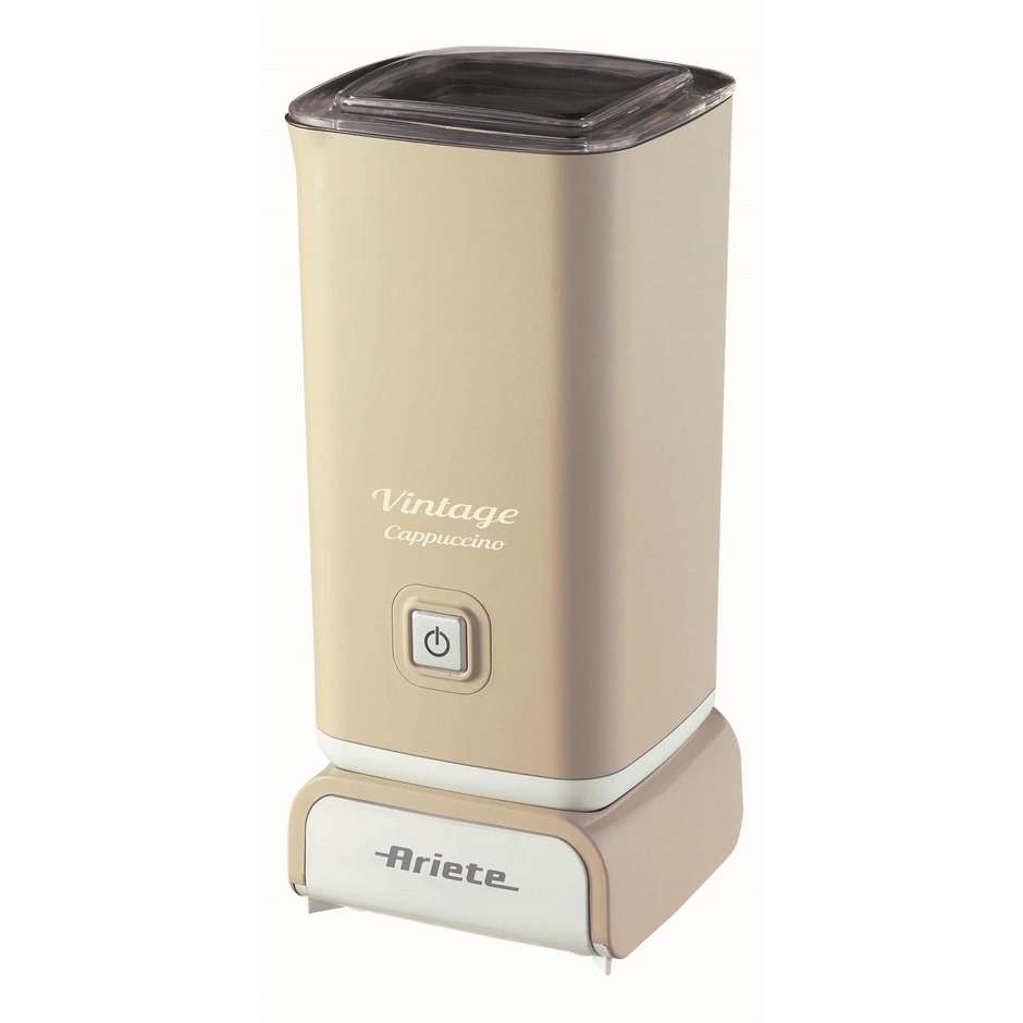 Ariete 2878 Cappuccinatore Vintage Montalatte 500W Caldo/Freddo Beige