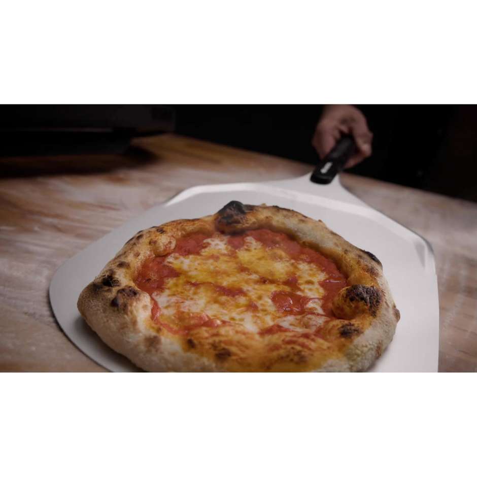 Ariete 3901 Forno Elettrico da Tavolo per Pizza con Pietra Refrattaria, 2200 W, 430 °C, Rosso