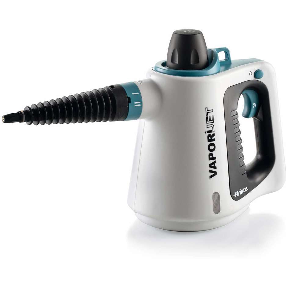 Ariete 4137 Pulitore a Vapore Igienizzante Multisuperficie Nero