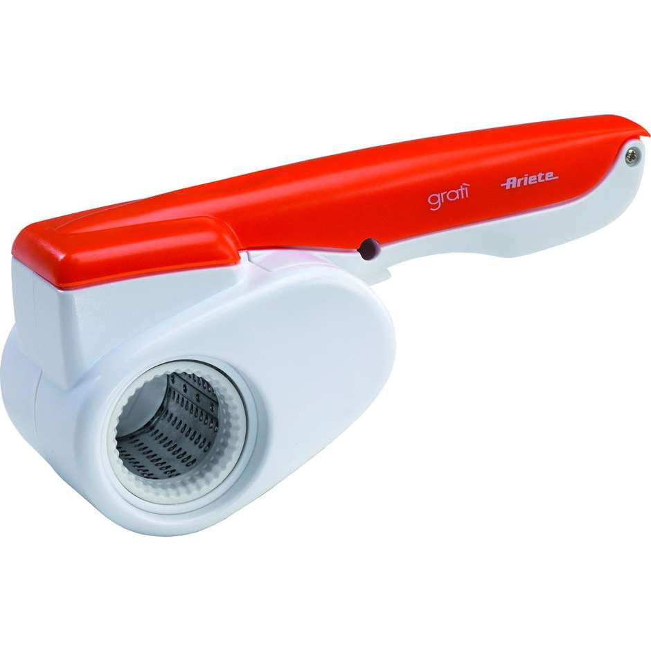 Ariete 440 Gratì Grattugia Elettrica Senza Fili, 95x95x230 mm, Bianco e Rosso