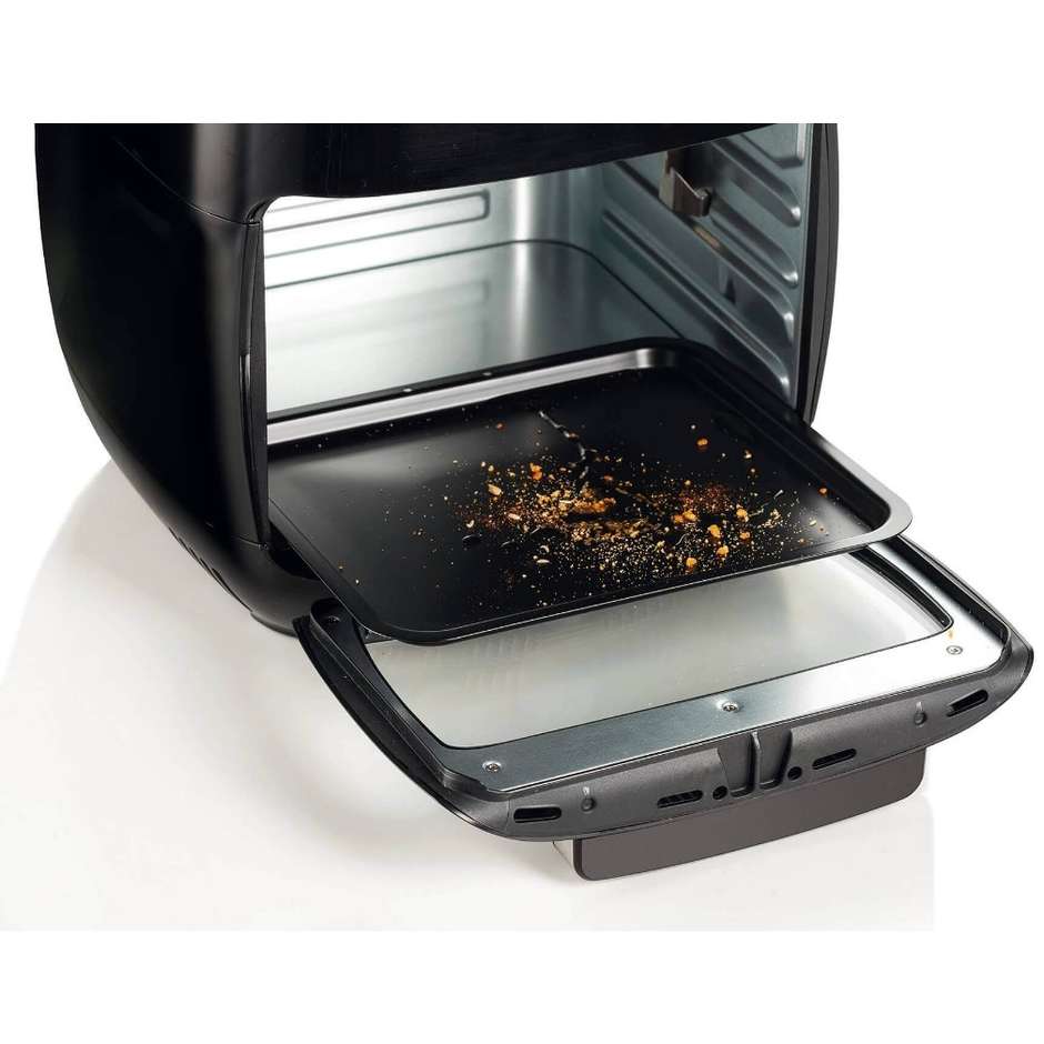 Ariete 4619 Airy Fryer Oven Forno Friggitrice ad Aria Capacità 11 L 2000 W Cestello Rotante Nero