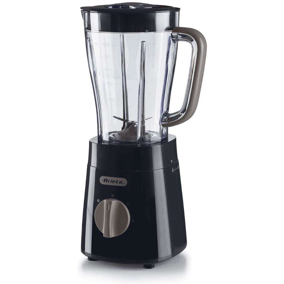 Ariete 576 Frullatore Potenza 500 W 2 velocità + Funzione Pulse Capacità 1,5 L Colore Dark & Sahara Grey