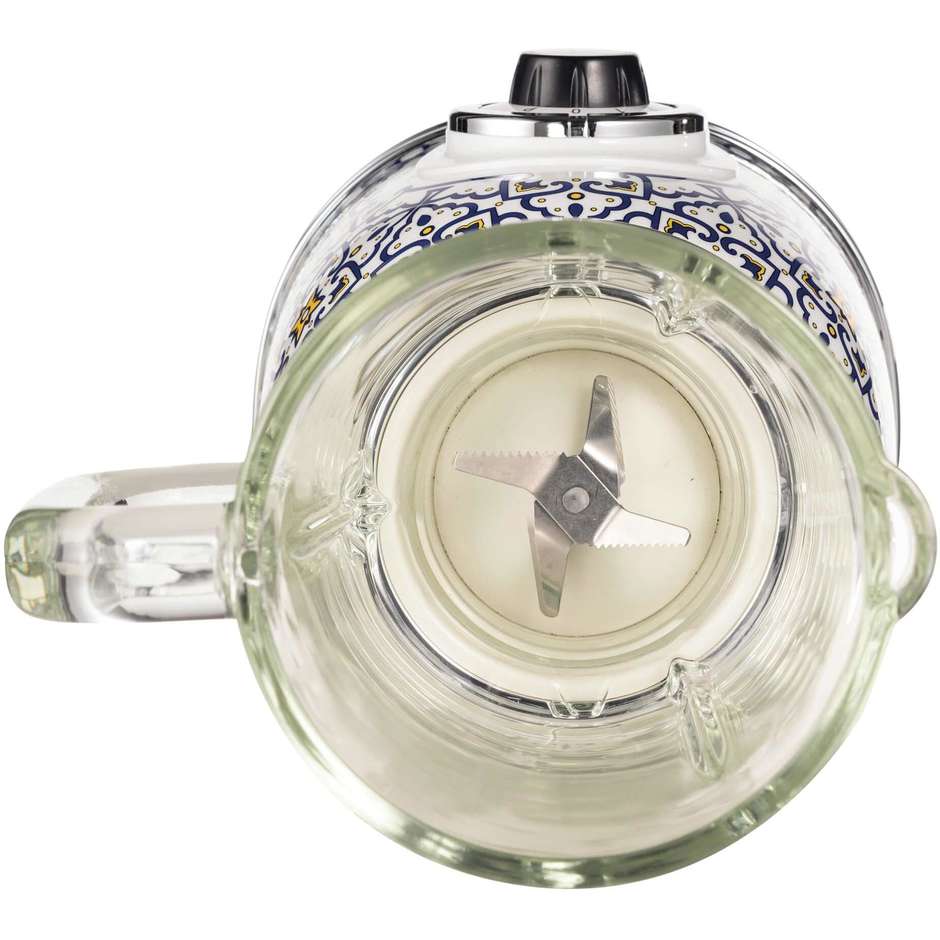 Ariete 583/00 Capri Frullatore Vintage con Tazza in Vetro 1,5 Litri 1000 W Arancione