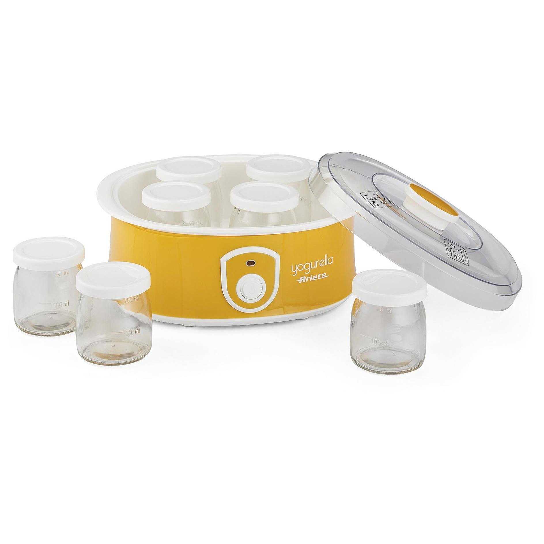 Yogurtiera Elettrica 1,5L Con 7 Vasetti In Vetro E Rivestimento In Acciaio Inox: Fermentazione A Temperatura Costante Per Yogurt E Natto Fatti In Casa