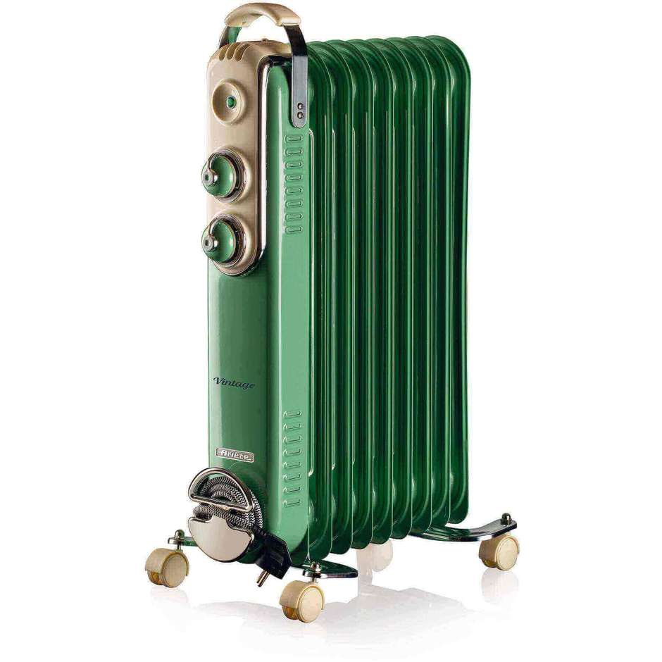 Ariete 838VER Radiatore a olio vintage 9 elementi Potenza 2000 W colore verde