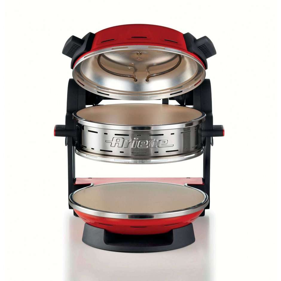 Ariete 927 Pizzeria Forno Pizza Elettrico 2300W 2 Pizze 32cm Rosso
