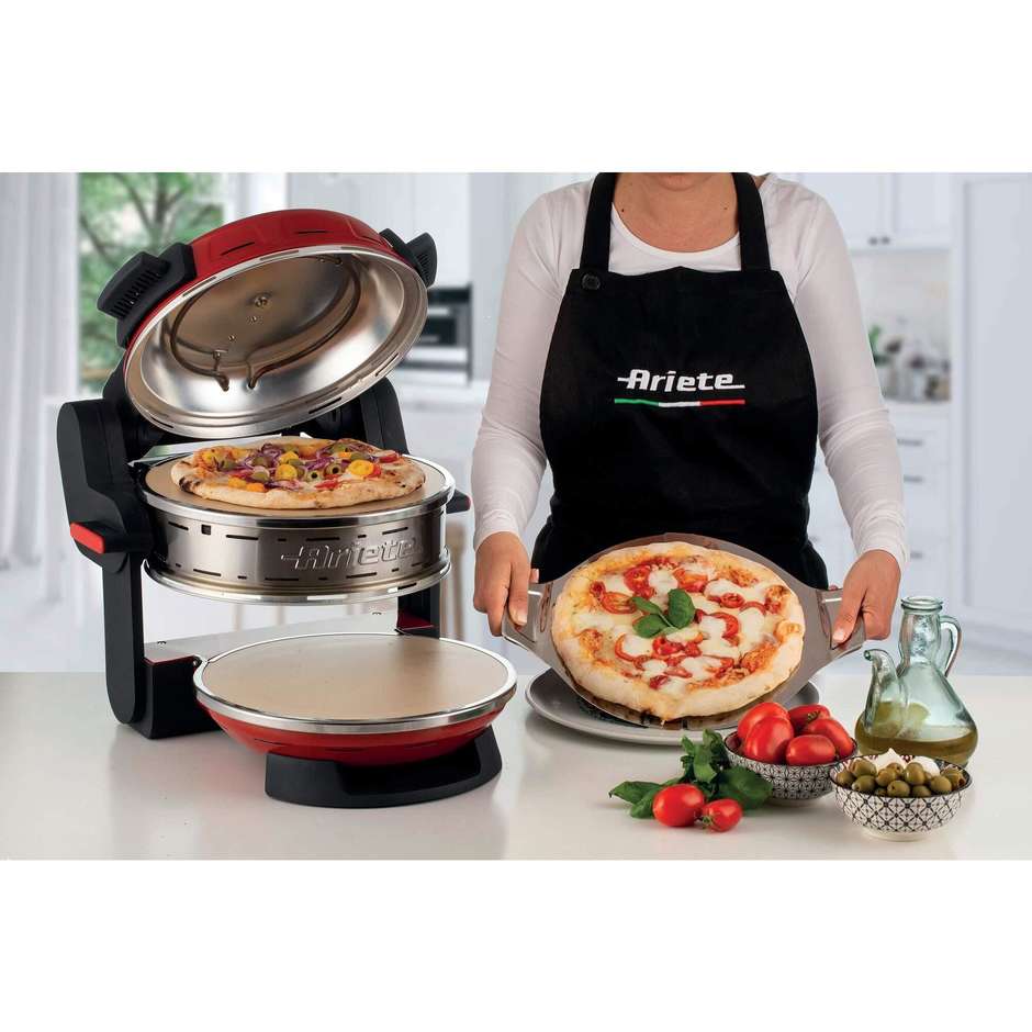 Ariete 927 Pizzeria Forno Pizza Elettrico 2300W 2 Pizze 32cm Rosso