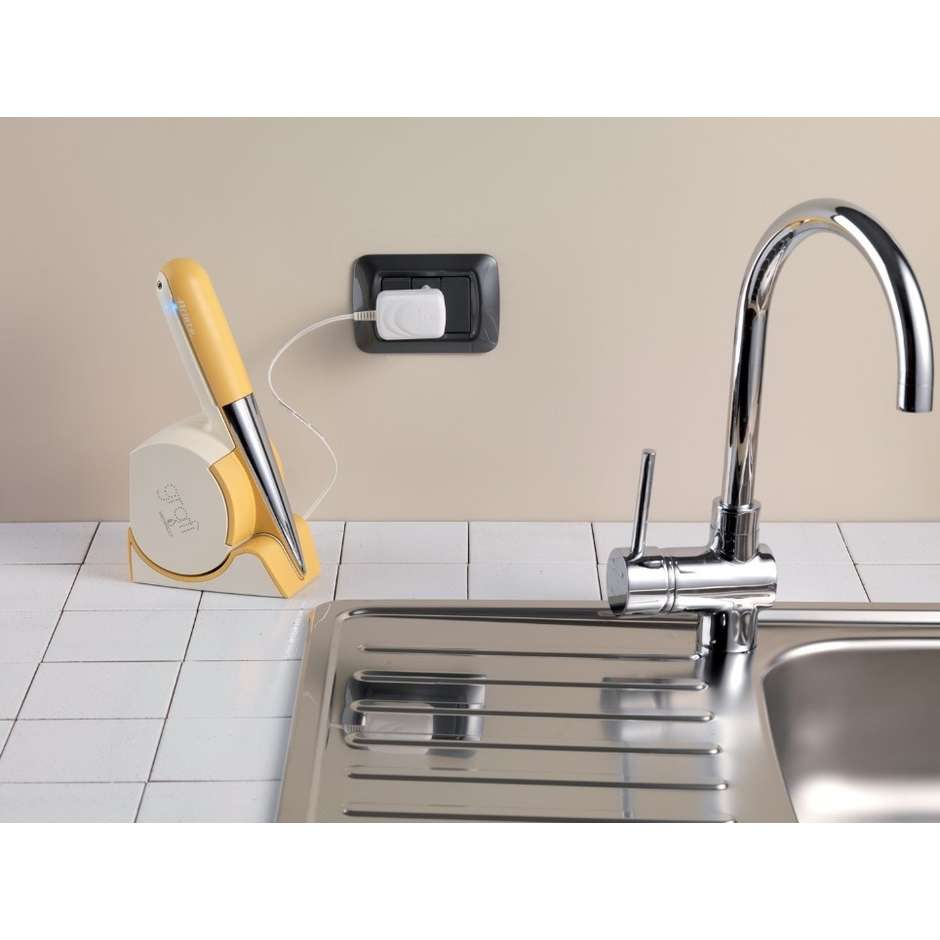 Ariete Gratì Waterproof 457 grattugia elettrica ricaricabile con 2 rulli