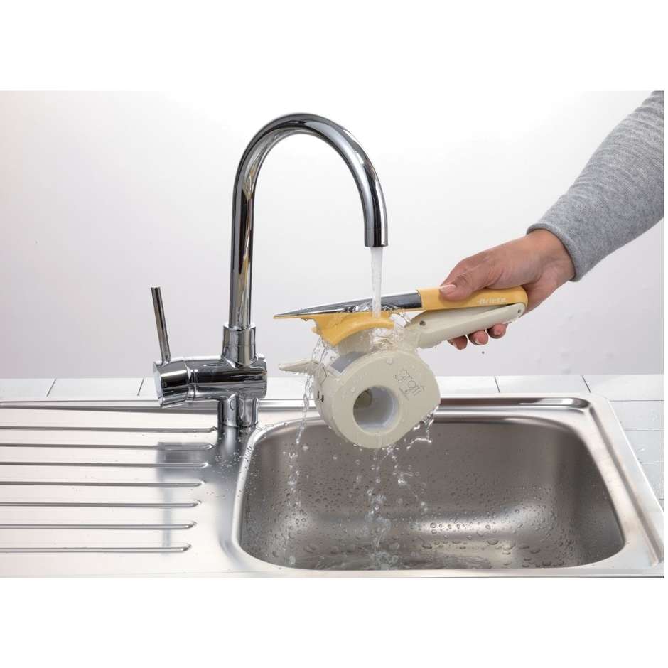 Ariete Gratì Waterproof 457 Grattugia Ricaricabile Lavabile Sotto il Rubinetto Giallo