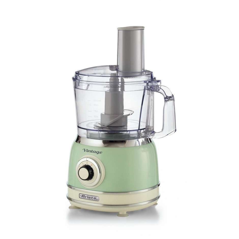 Ariete Linea Vintage 1781 Robot da cucina Vintage 1000 W Capacita 2,1 Lt Colore Verde