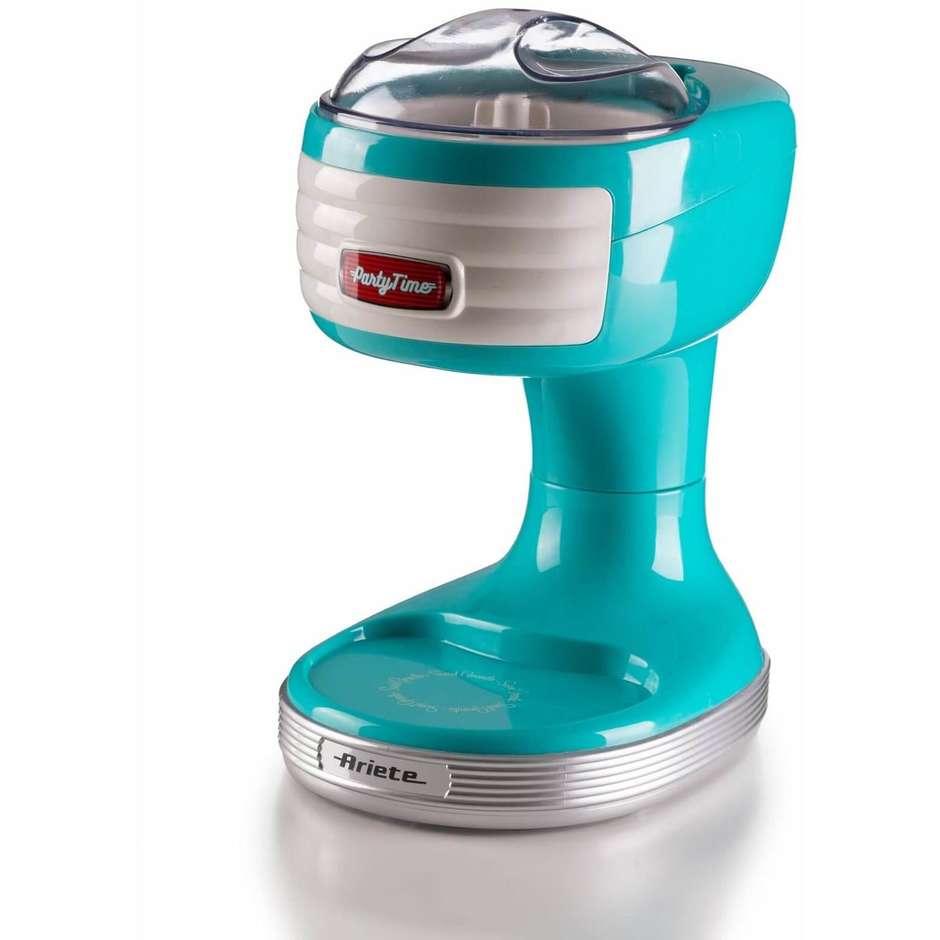 Ariete Party Time 76 Tritaghiaccio Elettrico Vintage Cestello Removibile 30 W Celeste
