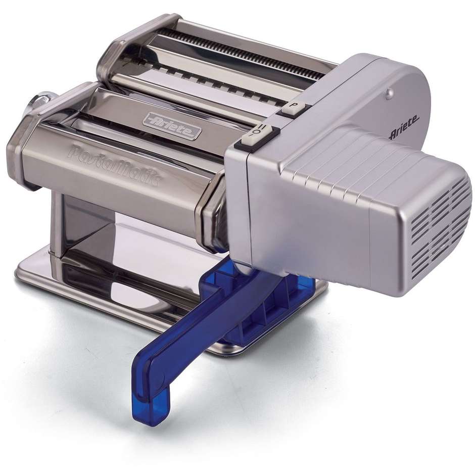 Ariete Pastamatic 1593 Macchina Elettrica per Pasta Fresca 90 W con Rulli Inox e Taglierina