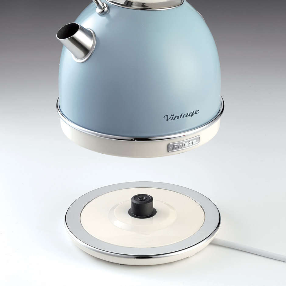 Ariete Vintage 2877 bollitore elettrico azzurro, 1,7 L, 2000 W