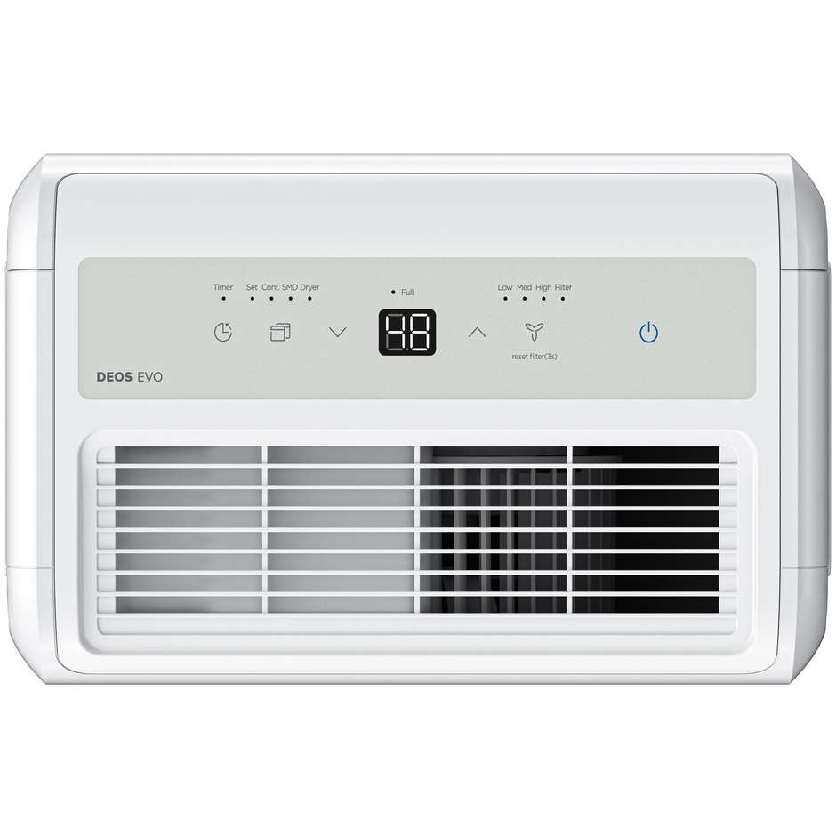 Ariston DEOS EVO 10 Deumidificatore 10 l/24h Tanica 1,85 l Bianco