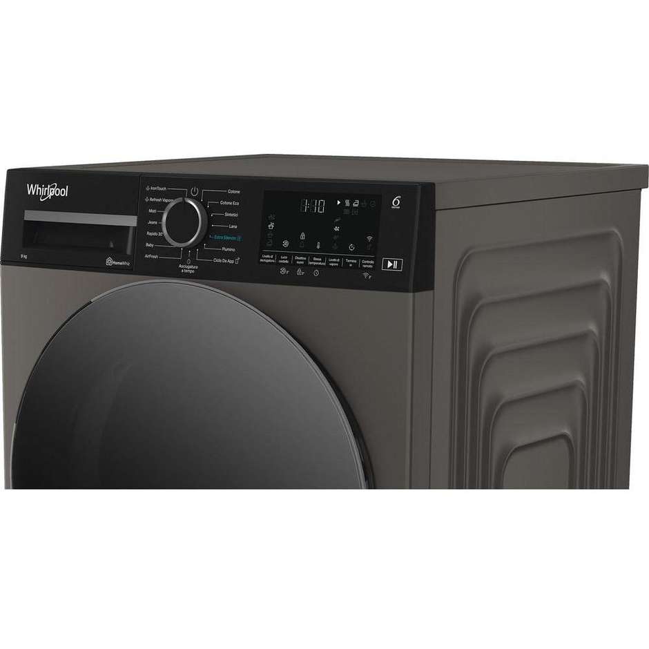 asciug 9kg a inv displ grigia displ wifi