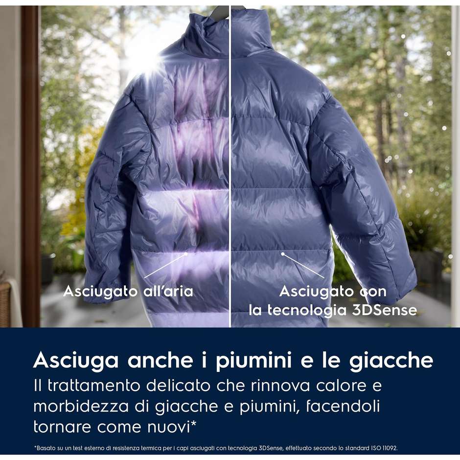 asciug 9kg a inv w.green wifi oblo nero luce care