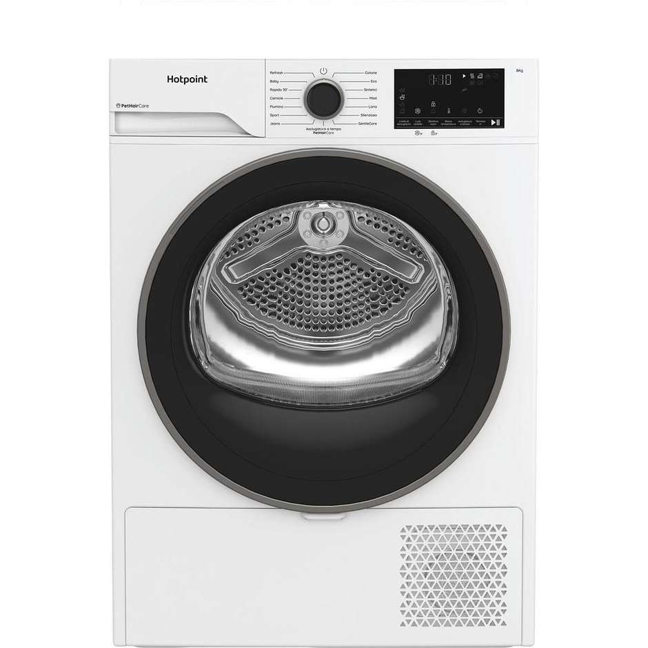 asciug snella 8kg c inv plana