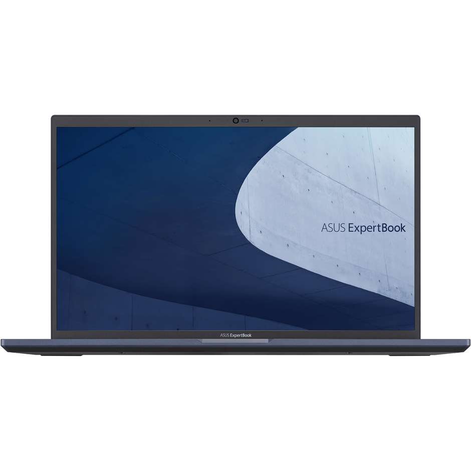 Asus B1500CEAE-EJ0221R Notebook 15,6'' HD Intel Core i5-11 Ram 8 Gb SSD 256 Gb Windows 10 Pro colore nero