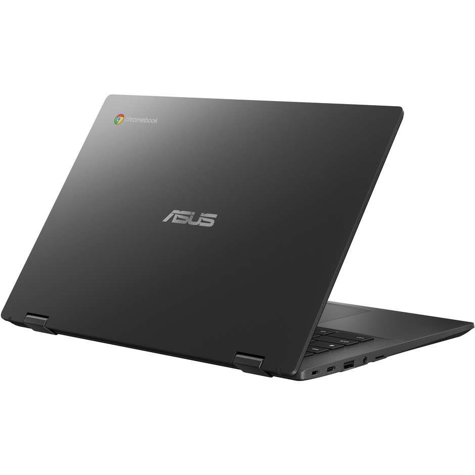 ASUS Chromebook CM1402CM2A-NK0147 Notebook 14" Full HD Ram 8 GB Memoria 128 GB ChromeOS Colore Grigio