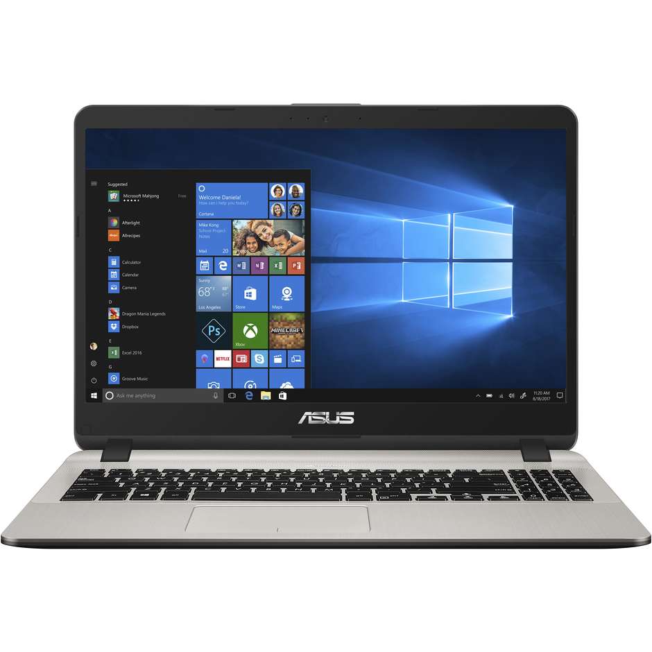 Asus F507MA-BR009T Notebook 15,6" Intel Celeron N4000 Ram 4 GB HDD 500 GB Windows 10