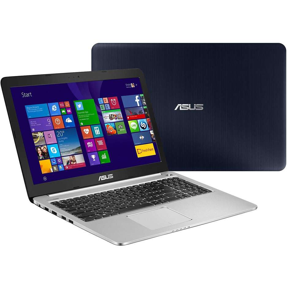 Asus K501UX-DM085T colore Grigio Notebook Windows 10 Home