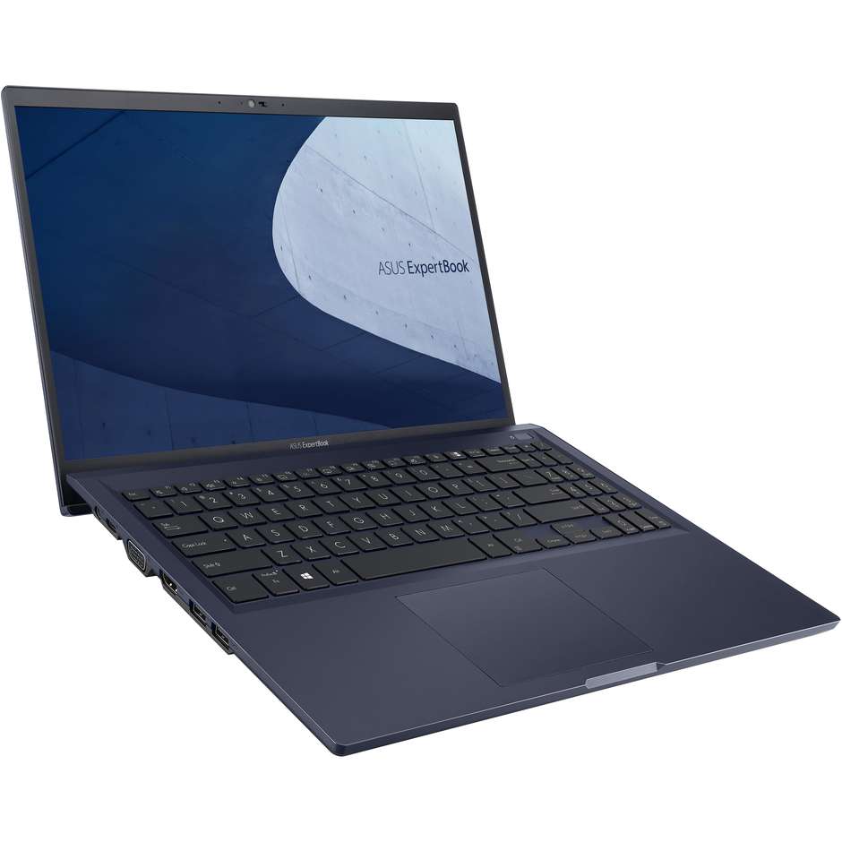 Asus Pro B1500CEAE-EJ0225R Notebook 15,6'' Full HD Intel Core i7-11 Ram 16 Gb SSD 512 Gb Windows 10 Pro colore nero