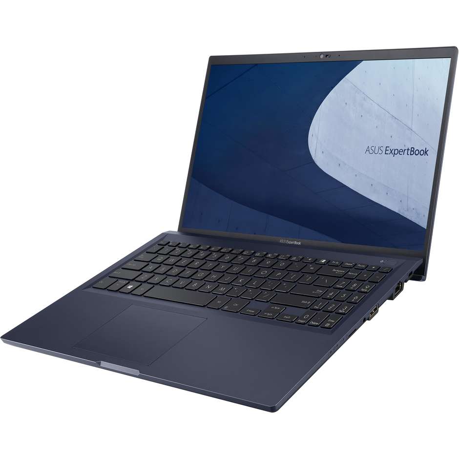 Asus Pro B150CEAE-EJ226R Notebook 15,6'' Full HD Intel Core i7-11 Ram 16 Gb SSD 256 Gb Windows 10 Pro colore nero