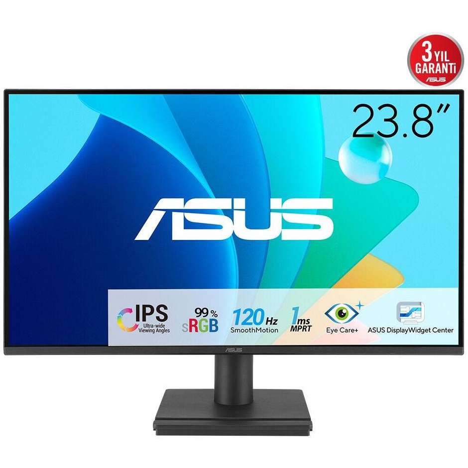 ASUS VA249HG Monitor 23.8" Full HD IPS 120Hz 1ms Nero