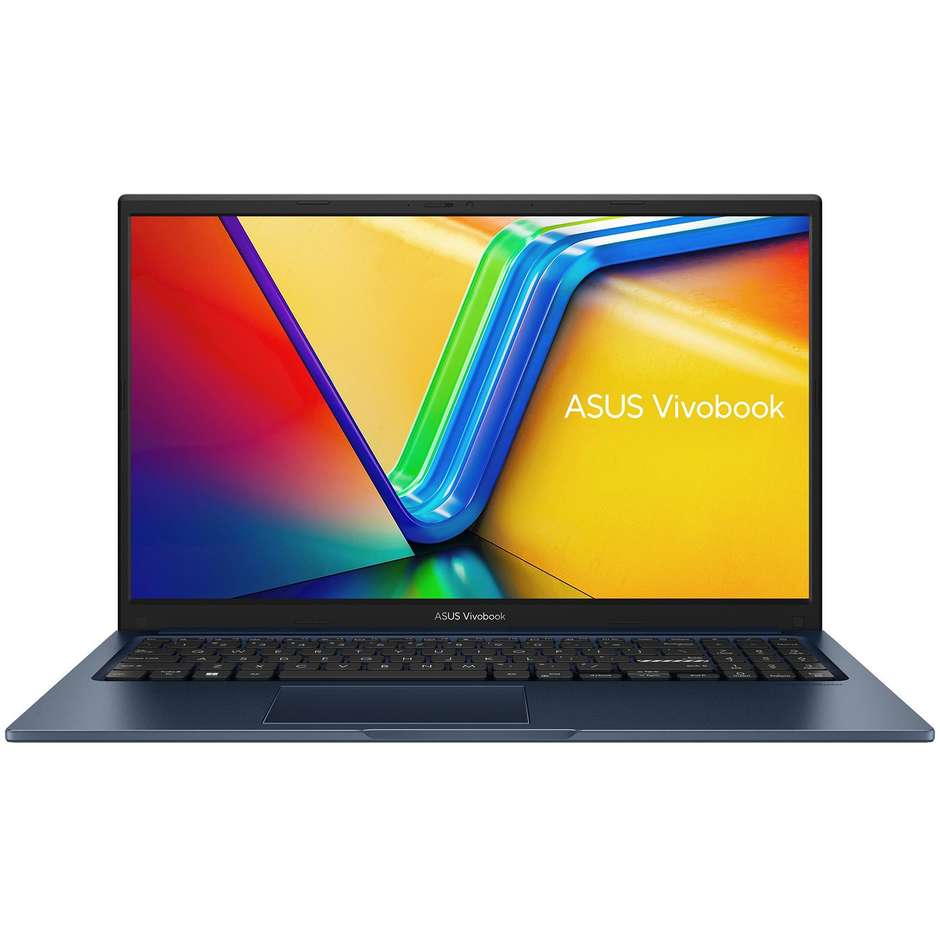 ASUS Vivobook 15 F1504VA-BQ126W Notebook 15,6" Full HD Ram 16 GB Memoria 512 GB Wi-Fi Windows 11 Home Colore Blu