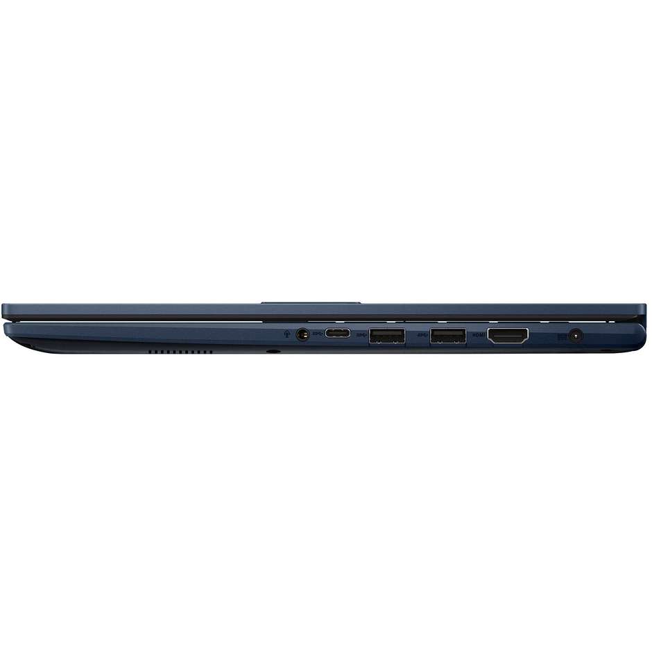 ASUS Vivobook 15 Notebook 15.6" Full HD Ram 8 GB Memoria 512 GB Windows 11 Home Colore Blu