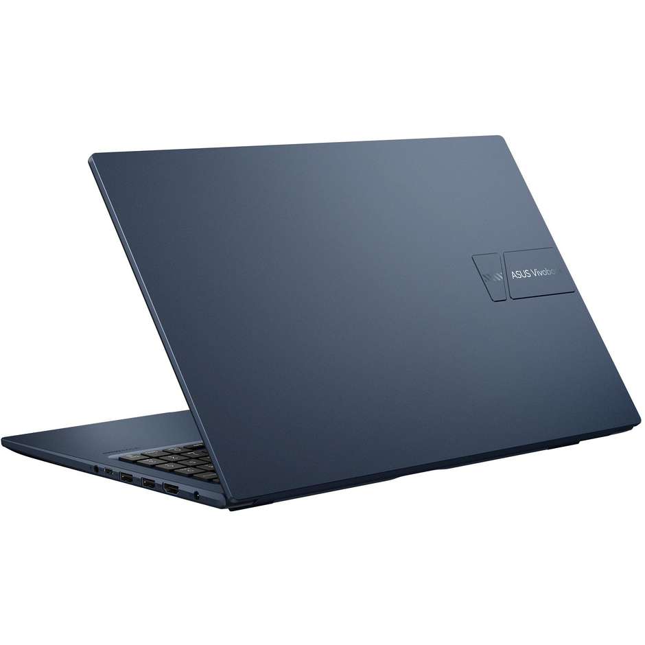ASUS Vivobook 15 Notebook 15.6" Full HD Ram 8 GB Memoria 512 GB Windows 11 Home Colore Blu
