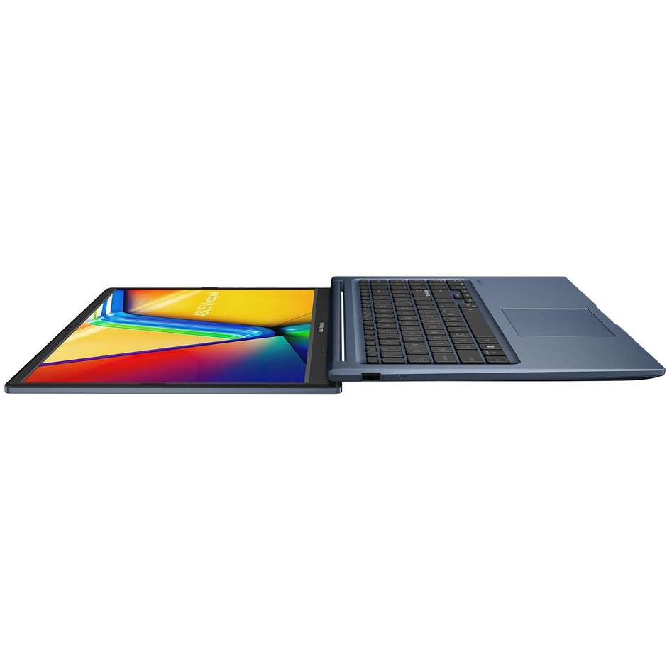 ASUS Vivobook 15 Notebook 15.6" Full HD Ram 8 GB Memoria 512 GB Windows 11 Home Colore Blu