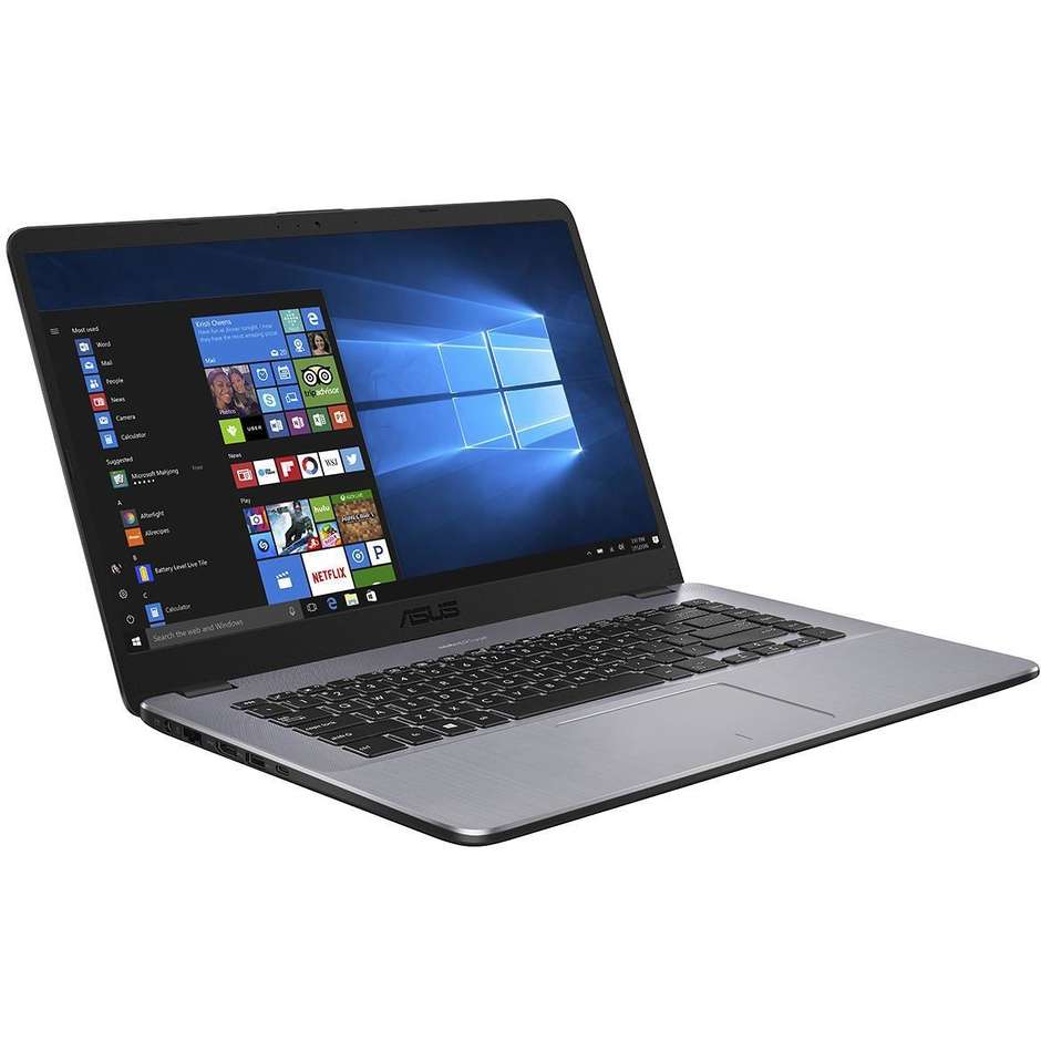 Asus VivoBook 15 X505BA-BR255R Notebook 15.6" AMD A9-9425 Ram 8 GB SSD 256 GB Windows 10 Pro