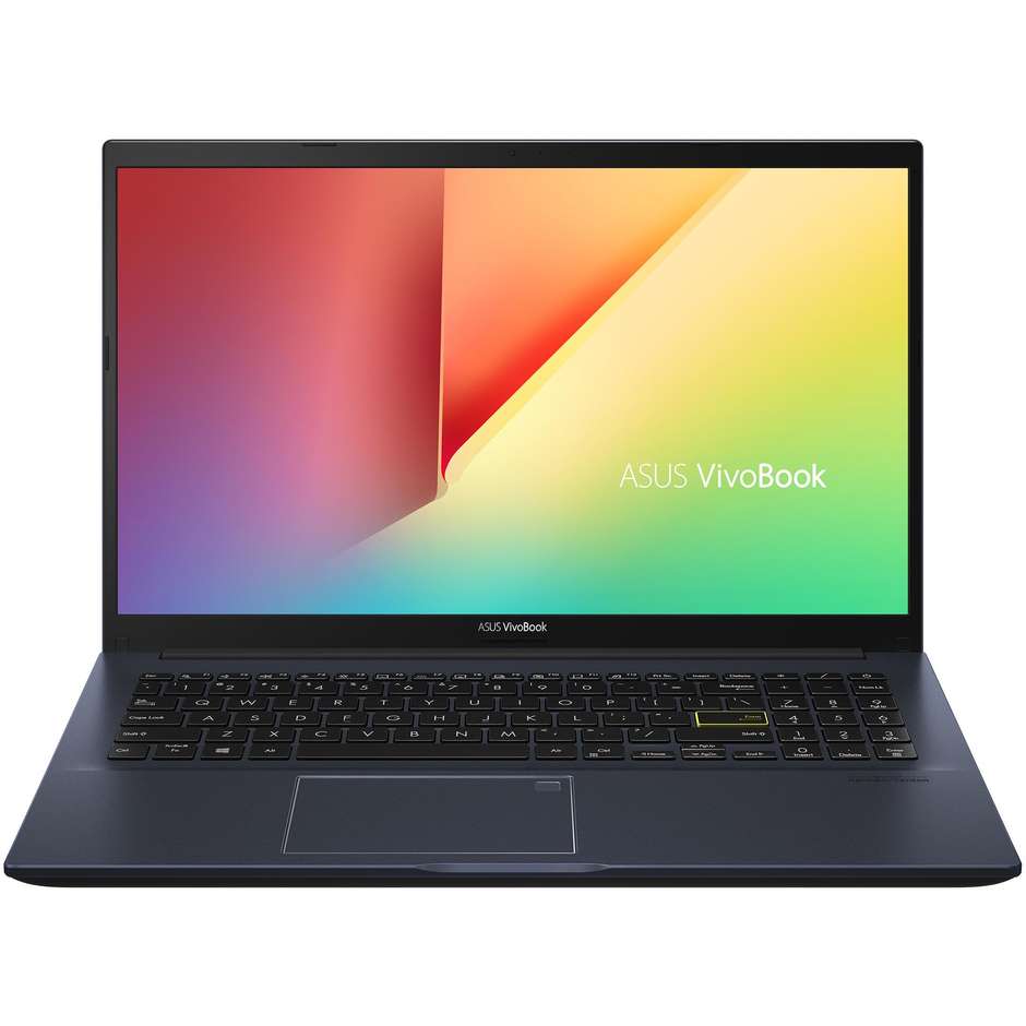 Asus Vivobook 15 X513EA-BQ755T Notebook 15.6" Intel Core i3-1115G4 Ram 4 GB SSD 256 GB Windows 10 Home colore Nero