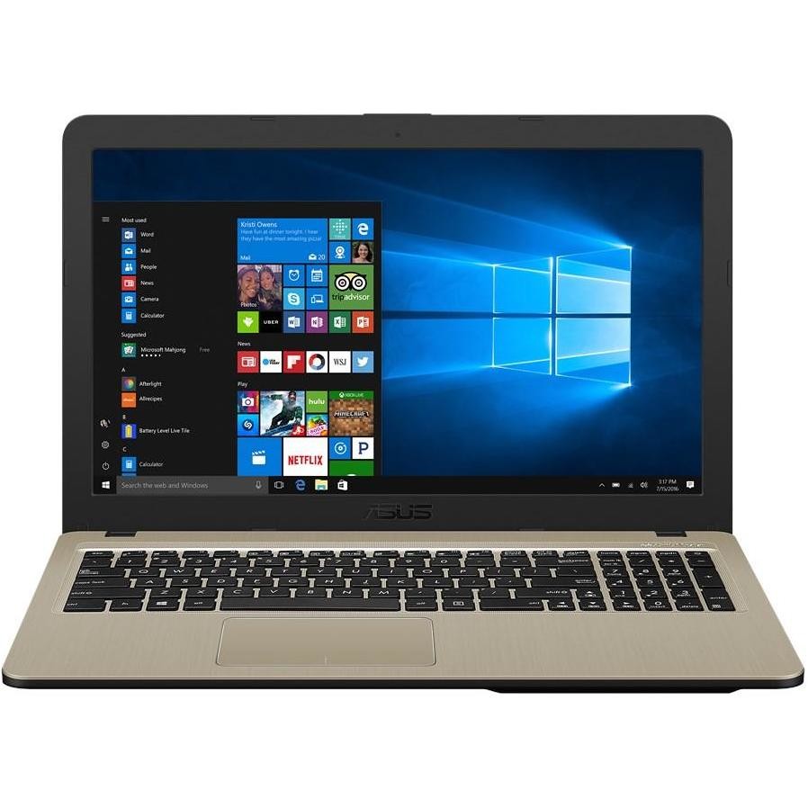 Asus VivoBook 15 X540UA-GQ957T Notebook 15.6" Intel Core i3-7020U Ram 4 GB HDD 500 GB Windows 10 Home