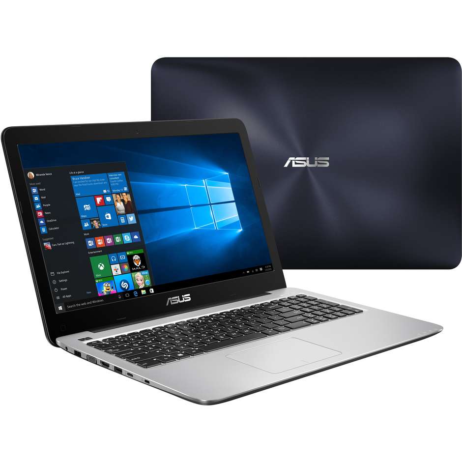 Asus VivoBook F556UV-DM245T colore Blu,Argento Notebook Windows 10
