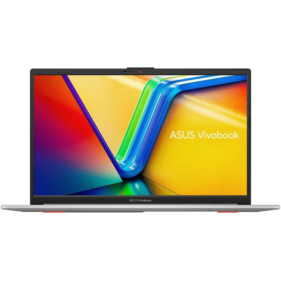 ASUS Vivobook Go 15 15.6" Full HD Ram 16 GB Memoria 512 GB Wi-Fi Windows 11 Home Colore Argento