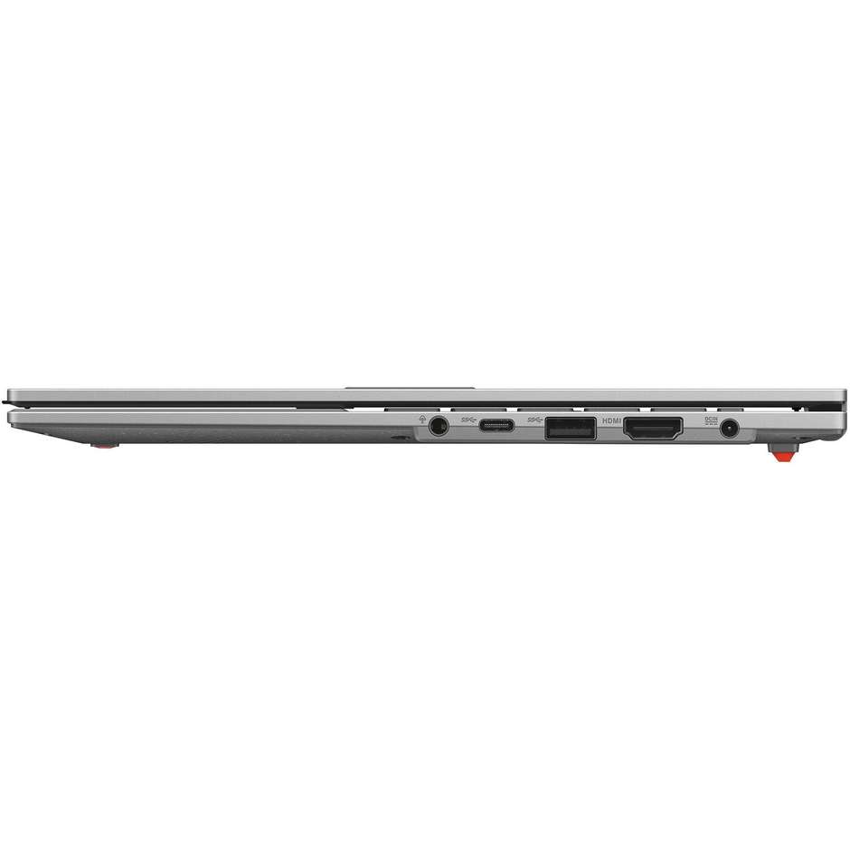 ASUS Vivobook Go 15 15.6" Full HD Ram 16 GB Memoria 512 GB Wi-Fi Windows 11 Home Colore Argento