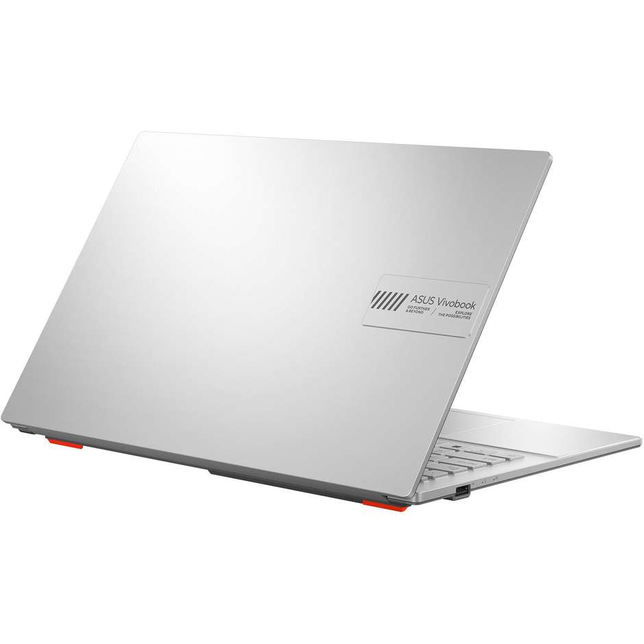 ASUS Vivobook Go 15 15.6" Full HD Ram 16 GB Memoria 512 GB Wi-Fi Windows 11 Home Colore Argento