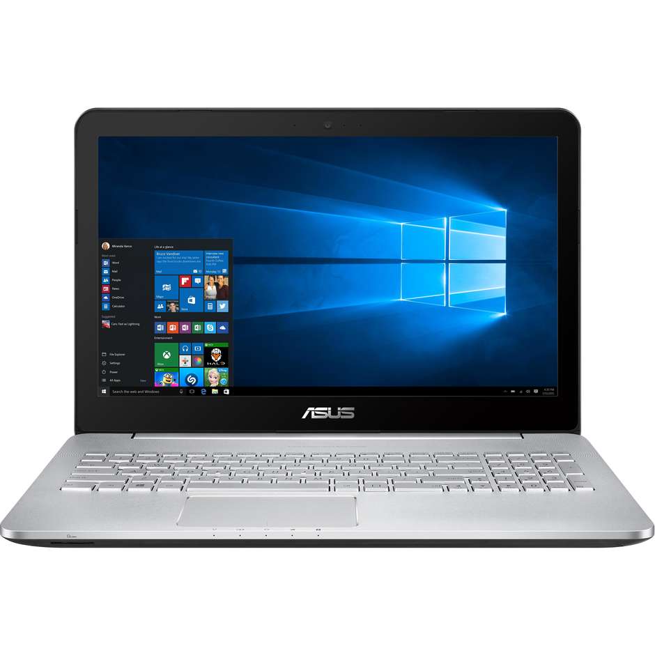 Asus VivoBook Pro N552VX-FW131T colore Grigio,Argento Notebok  Windows 10