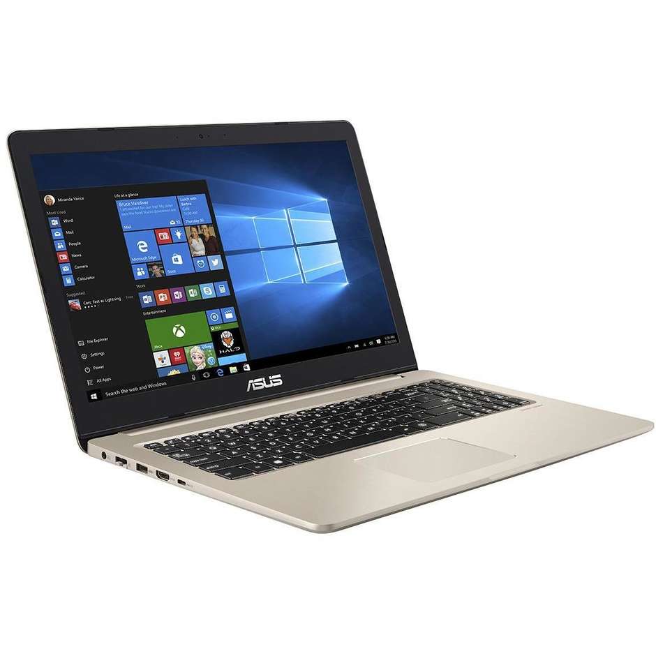 Asus VivoBook Pro N580GD-FI018T Notebook 15.6" Intel Core i7-8750H Ram 16 GB HDD 1000 GB SSD 512 GB Windows 10 Home