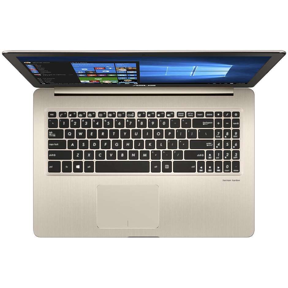 Asus VivoBook Pro N580GD-FI018T Notebook 15.6" Intel Core i7-8750H Ram 16 GB HDD 1000 GB SSD 512 GB Windows 10 Home