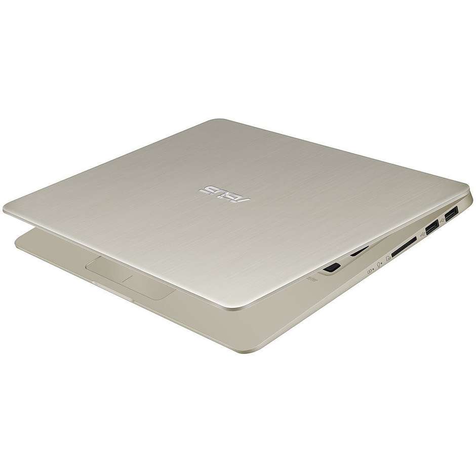 Asus Vivobook S14 S410UA-BV455T Notebook 14" Intel Core i5-8250U Ram 8 GB SSD 256 Windows 10 colore Gold Metal